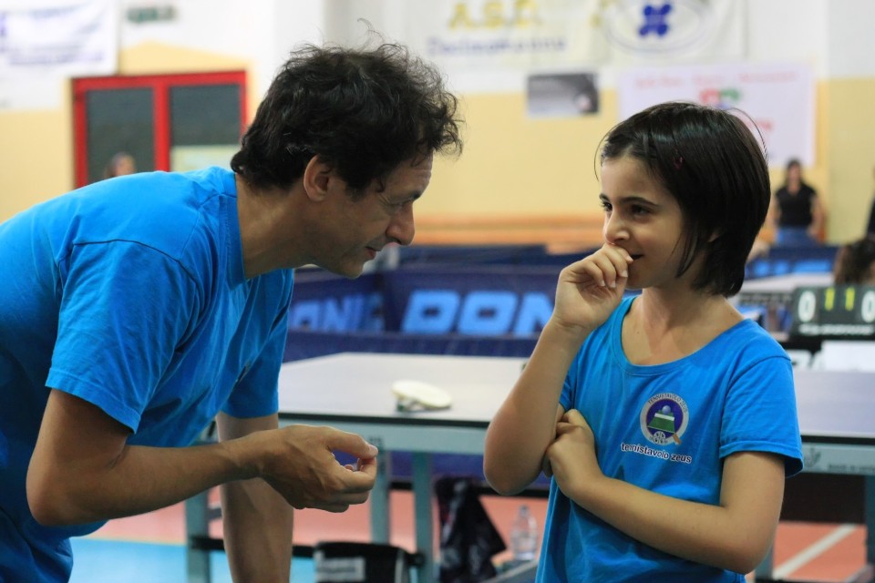 Cesare Mozzi dello Zeus con la figlia Beatrice (Foto Tomaso Fenu)