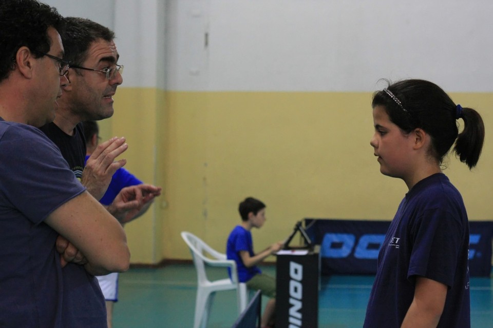 Il tecnico Maurizio Saiu con la figlia Chiara (Foto Tomaso Fenu)