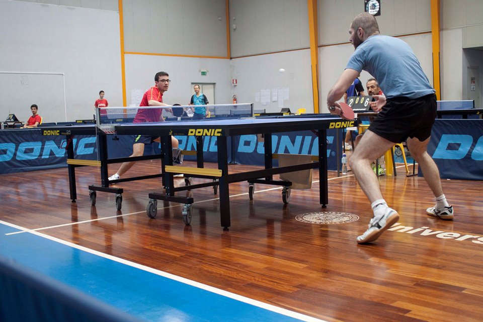 a dx Massimo Ferrero affronta Francesco Lai (Foto Andrea Zuccato)